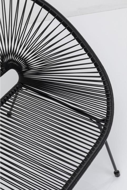 Image du produit Kare Design Banc Acapulco Noir (121 cm)