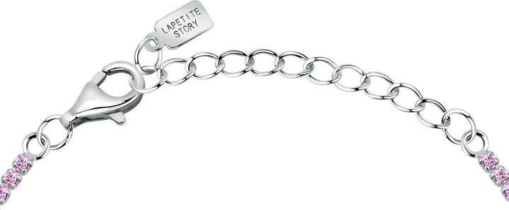 Immagine prodotto La Petite Story Bracciale tennis in argento con zirconi rosa Argento LPS05AWV32 (16 cm, Argento 925)