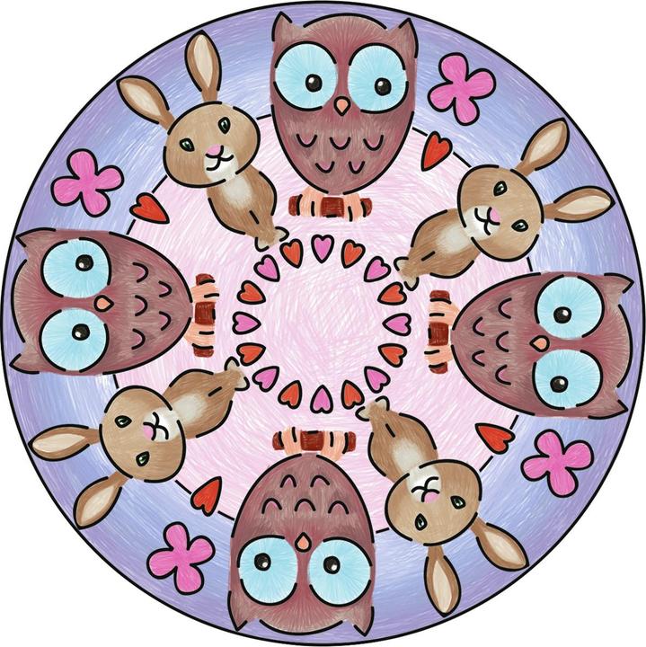 Produktbild Ravensburger Mini Mandala Designer Cute Animals