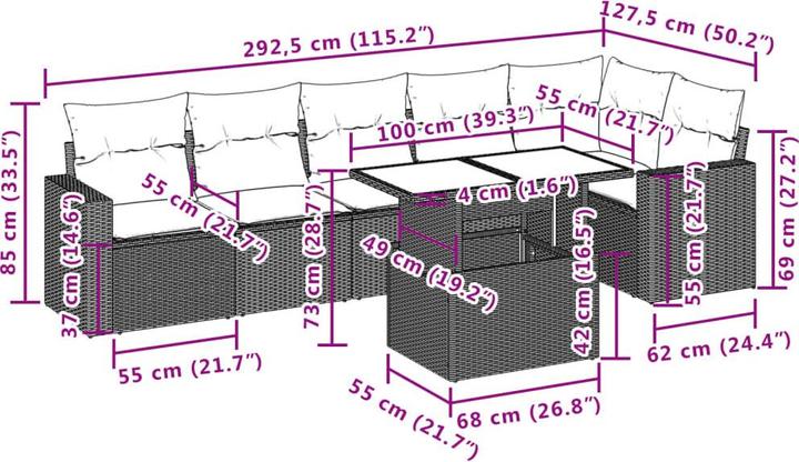 Produktbild vidaXL Jaiden