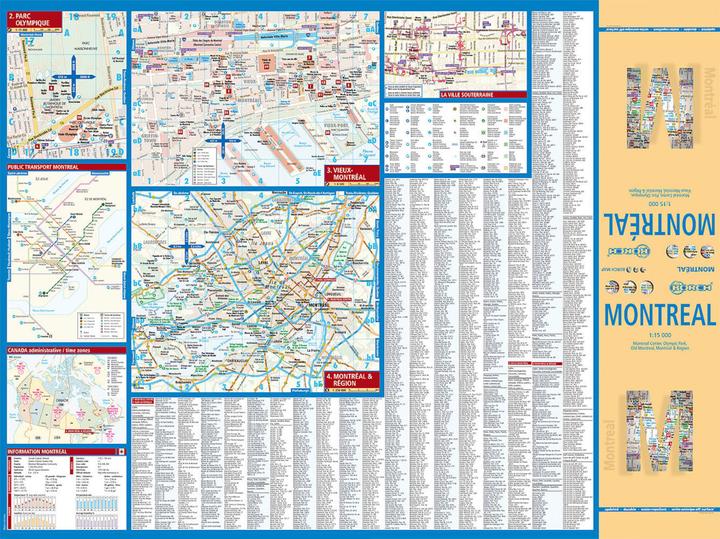 Produktbild Map Montreal