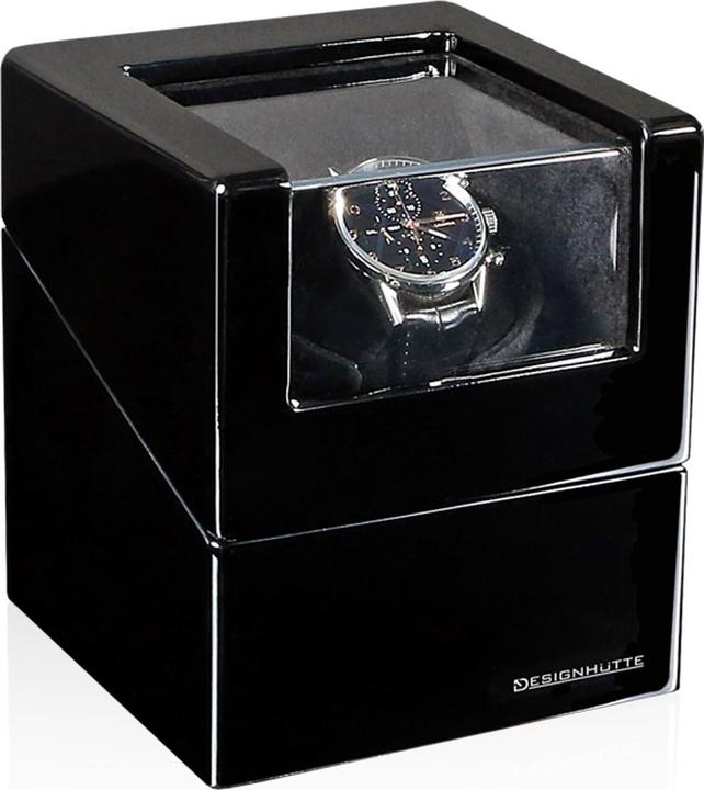 Actual product image Designhütte Watchwinder San Diego 1 - Black / Black (1 x)