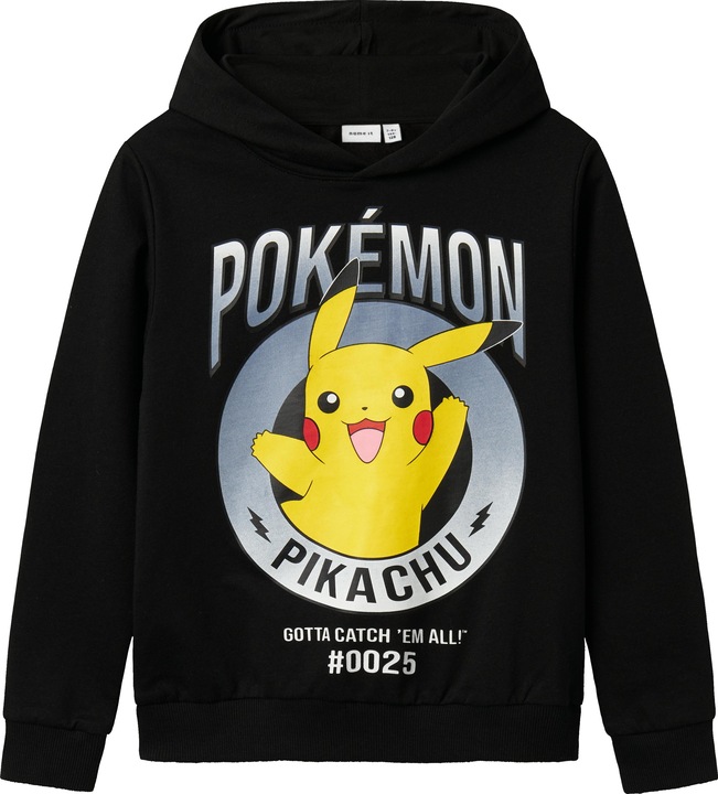 Actual product image Name it Nkmdu Pokemon Nreg Sweat Wh Bru Noos Sky (122)