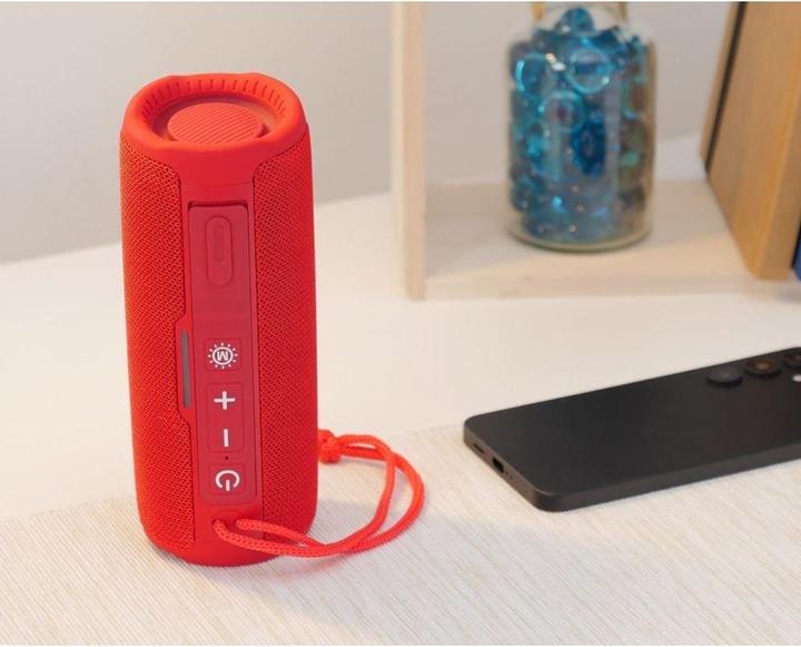 Produktbild Hoco Bluetooth-Lautsprecher drahtloser Lautsprecher bluetooth HC16 rot (3 h, Batteriebetrieb)
