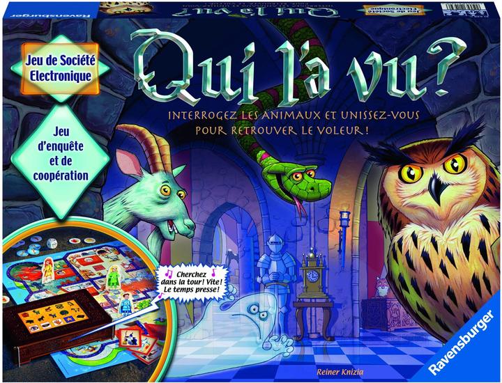 Immagine prodotto Ravensburger Qui l'a vu? (Francese, 2 - 4 Giocatori)