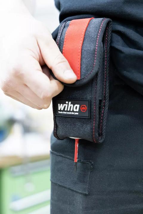 Actual product image Wiha Belt pouch for E screwdriver speedE® II