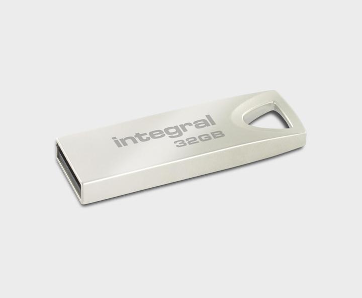 Actual product image pendrive 32GB USB 2.0 ARC metal (32 GB, USB-A)