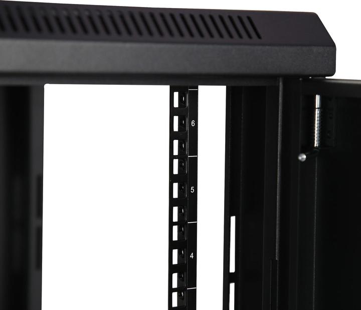 Produktbild StarTech 6HE wandmontage Server Rack - bis zu 43cm tief - Gehäuse mit Scharnier - Netzwerkschrank - Server... (6 HE, 19 Zoll Rack)