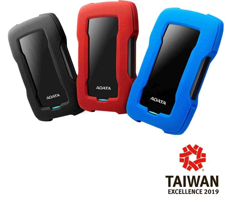 Actual product image Adata 2 TB HD330 USB 3.1 (AHD330-2TU31-CRD)red (2 TB)