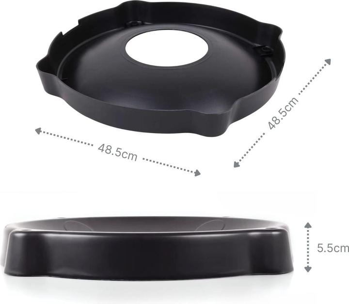 Image du produit Hermex Gymnastikball-Ring Ballschale Sitzball-Halter Yogaball-Halterung