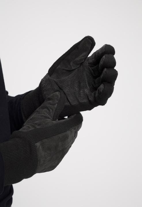 Image du produit JP1880 Gants en cuir suédé, avec des empiècements en maille et une doublure bien chaude (M)