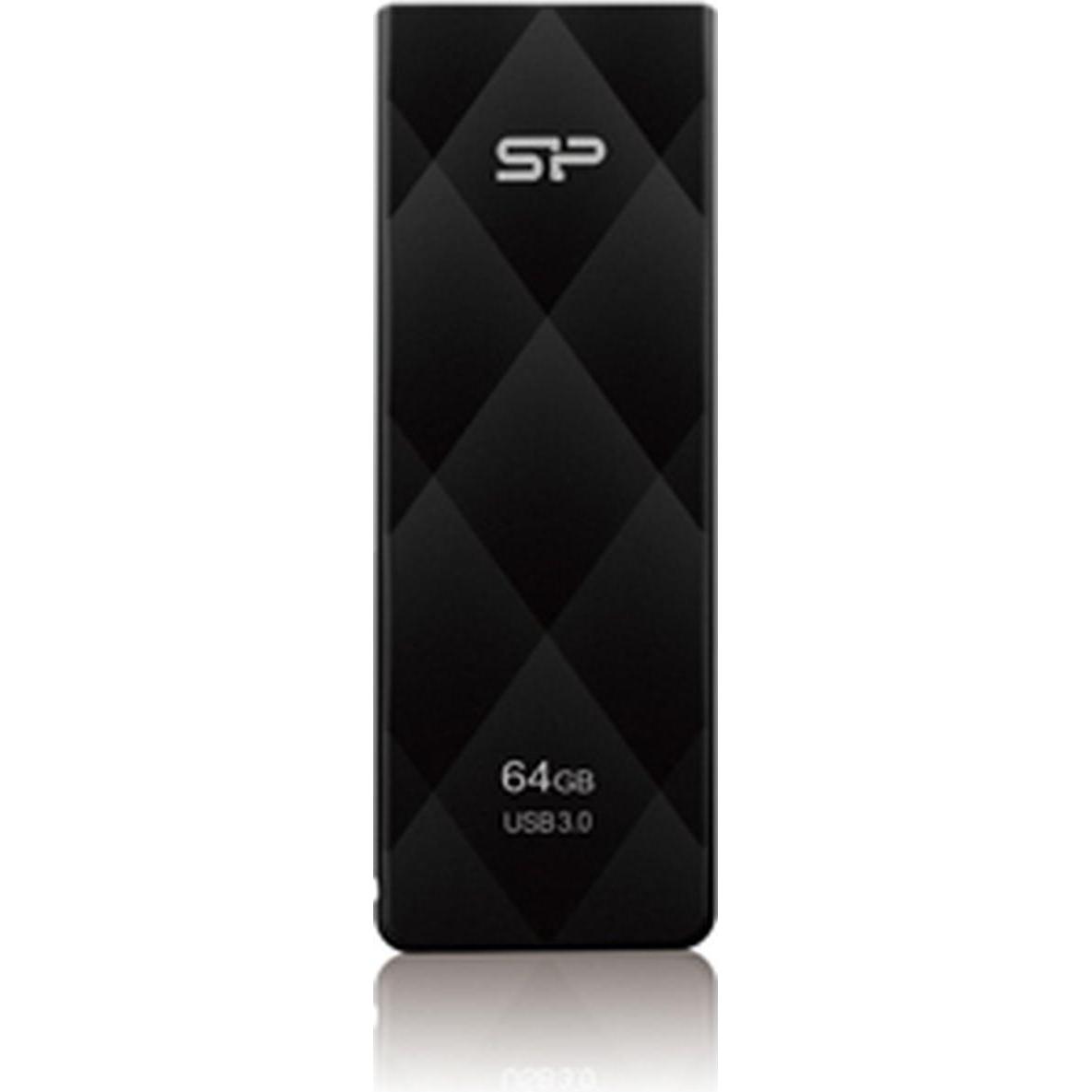 Silicon Power Fiamma B20 (64 GB, USB-A), Chiavetta USB, Nero