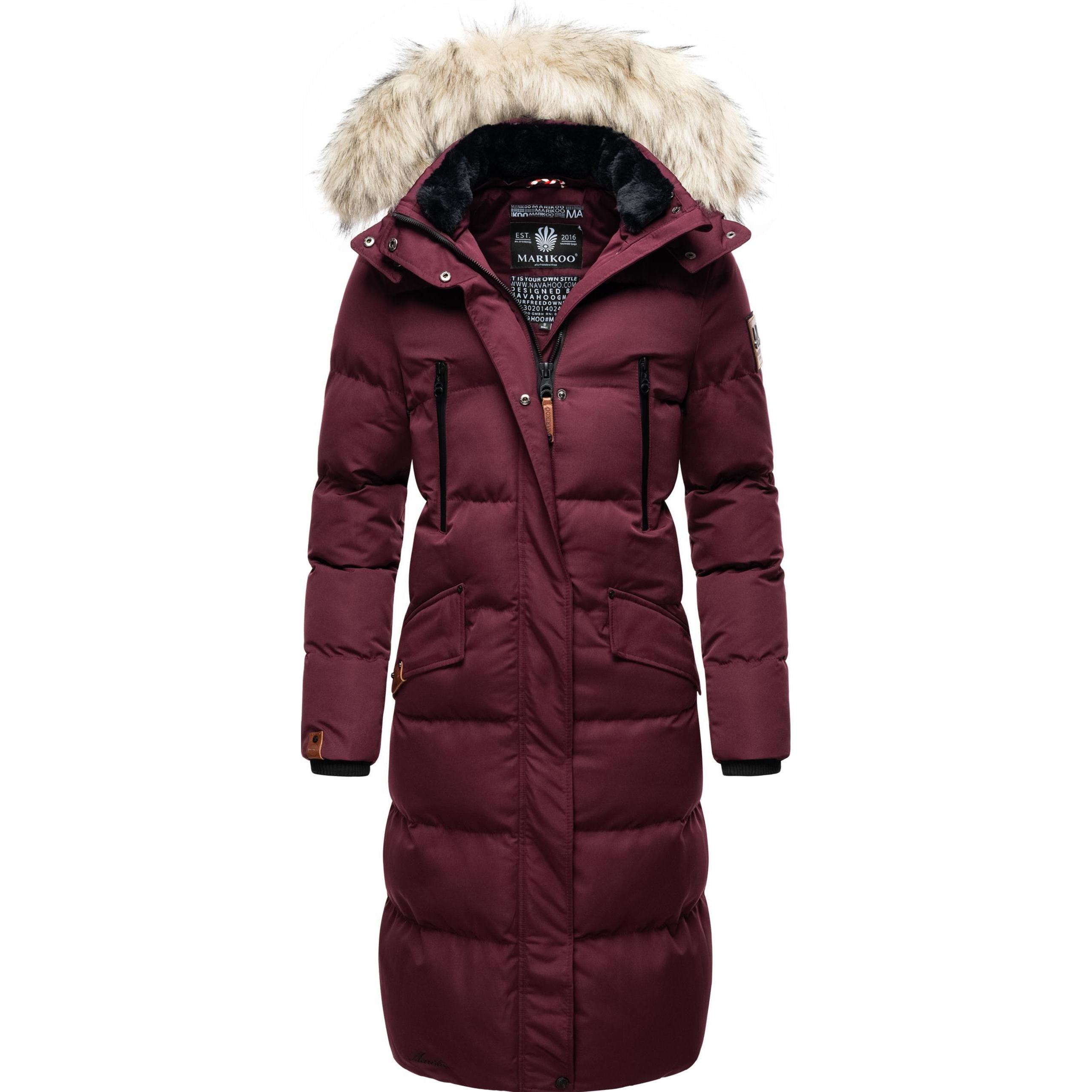 Marikoo, Damen, Jacke, Schneesternchen (XL), Rot, XL
