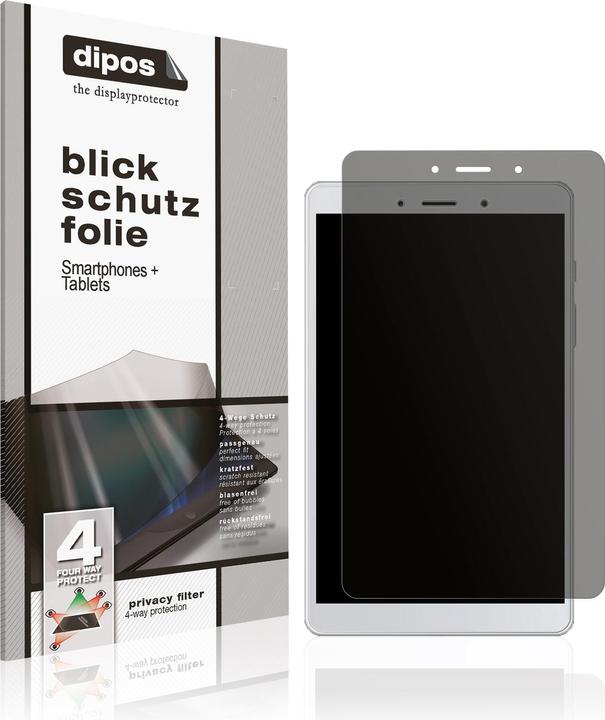 Actual product image Dipos Privacy Screen Protector 4-Way Privacy-Filter (Samsung Galaxy Tab A8)