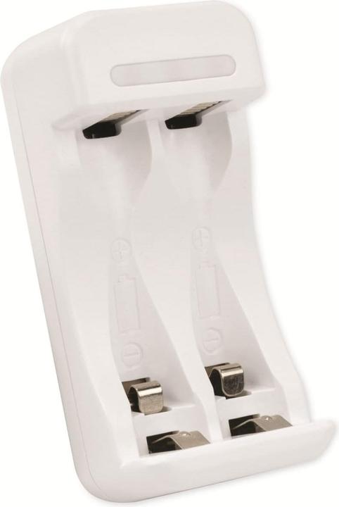 Immagine prodotto Ansmann Caricabatterie Basic II incl. 2 x AA 1300mAh batteria ricaricabile (1 pz., AA, AAA, 1300 mAh, Batteria + Caricabatterie)