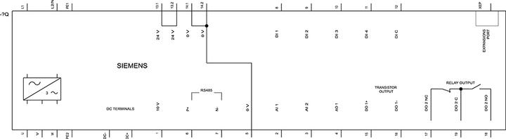 Produktbild Siemens SINAMICS V20 1AC200-240V-10/+10% 0.55kW