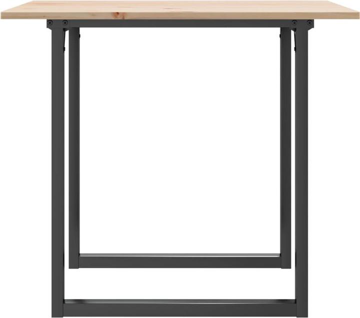 Produktbild vidaXL Esstisch O-Gestell 90 x 90 x 75cm und Gusseisen (90 x 90 x 75 cm)