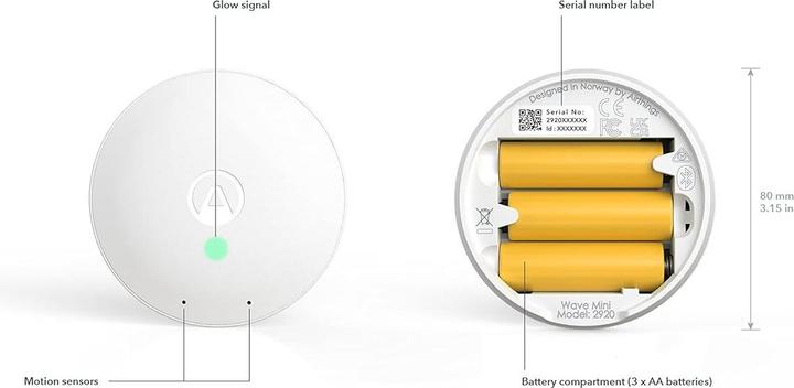 Produktbild Airthings 292 Wave Mini Raumluftqualitaetsmonitor
