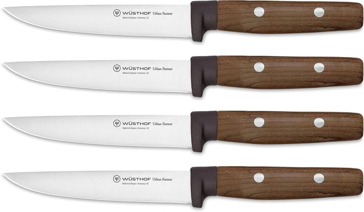 Actual product image Wüsthof Steak knife set with 4 knives set with 4 knives Urban Farmer 9401 (4 Piece, Knife)