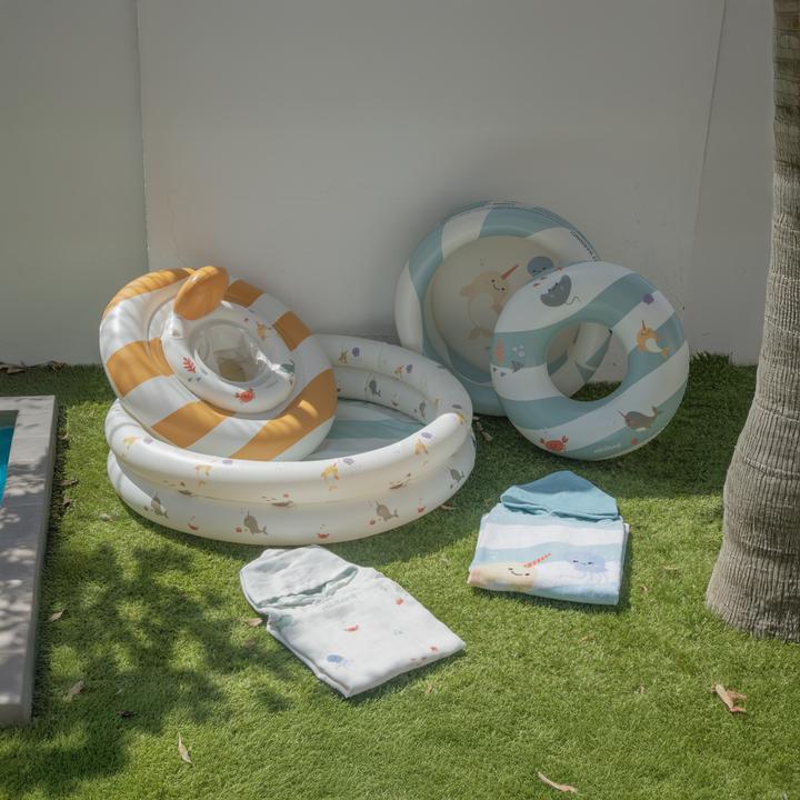 Image du produit Miniland Badeponcho & Bademäntel Badeponcho aus Baumwolle 65 x 65 cm - Oc (65 x 65 cm)