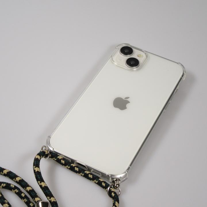 Immagine prodotto PhoneLook Paraurti in gel trasparente con laccio Vert / or (Apple iPhone 15)