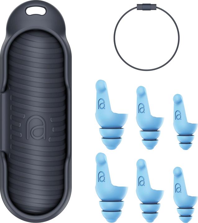 Actual product image Mixx Assistive Audio Flight hearing protection earplugs (3 x)