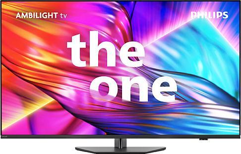 Produktbild Philips Ambilight 65PUS8959 Fernseher 164 cm (65 ) LED 4K Ultra HD Dolby Atmos Titan OS Anthrazit (65", LED, 4K)
