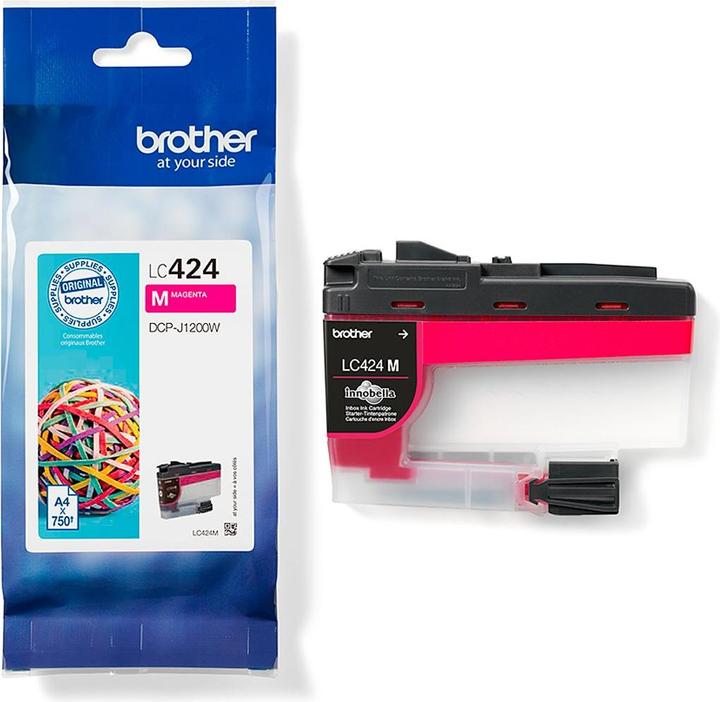 Produktbild Brother LC-424M Tintenpatrone – Magenta (M)
