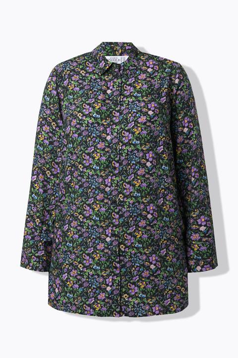 Produktbild Studio Untold Hemdbluse, Wide Straight Shape, Flowers (46, 48)