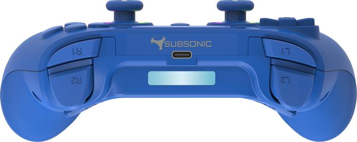 Immagine prodotto Subsonic Controller a led wireless blu per PS4/PC (PC, Playstation Classic)