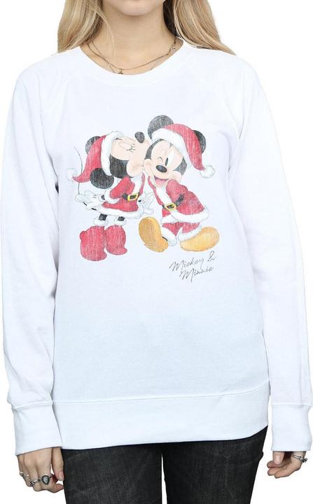 Image du produit Disney - Sweat MICKEY AND MINNIE CHRISTMAS KISS - Femme (XL)