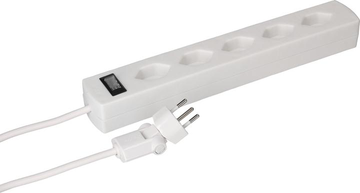 Produktbild Max Hauri Safety Line 90° mit Schalter (5 x, Typ 13, 2 m)
