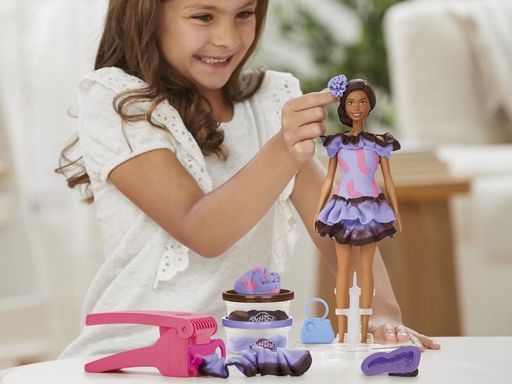 Produktbild Play-Doh Pd Barbie Fashionista Ruffles