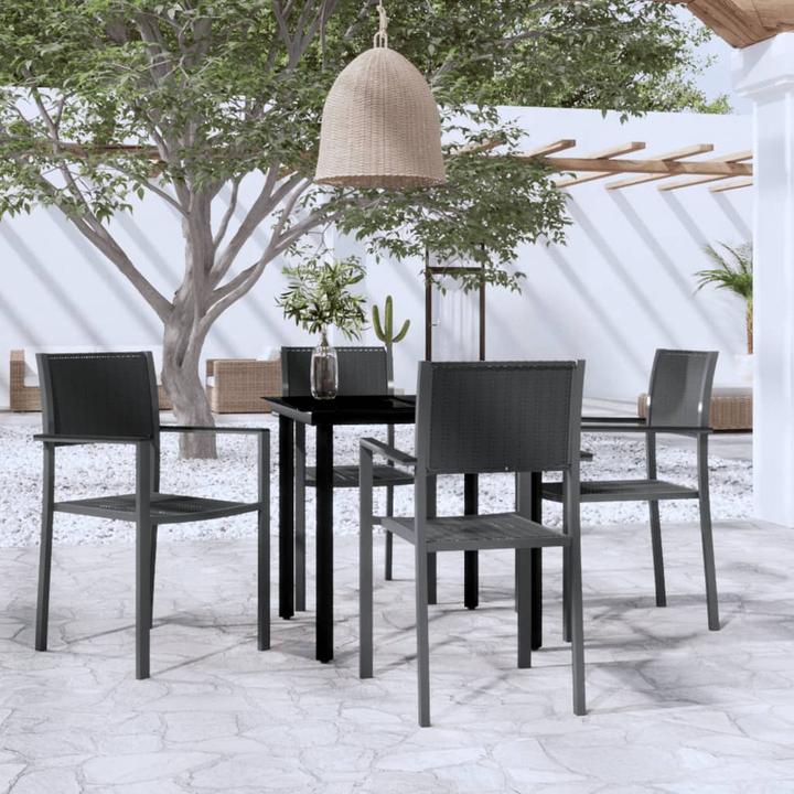 Produktbild vidaXL Garten-Essgruppe (80 x 80 x 74 cm)