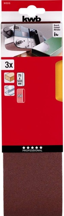 Actual product image kwb Sanding belt (150)