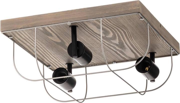 Image du produit Envostar Neptuna Plafonnier, carré, 3 fl. (E27)