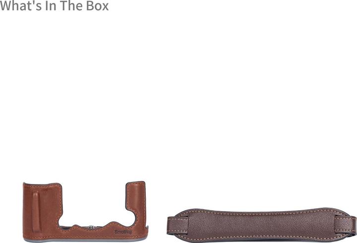 Produktbild SmallRig Leather Half Case Kit (Kamera Etui)