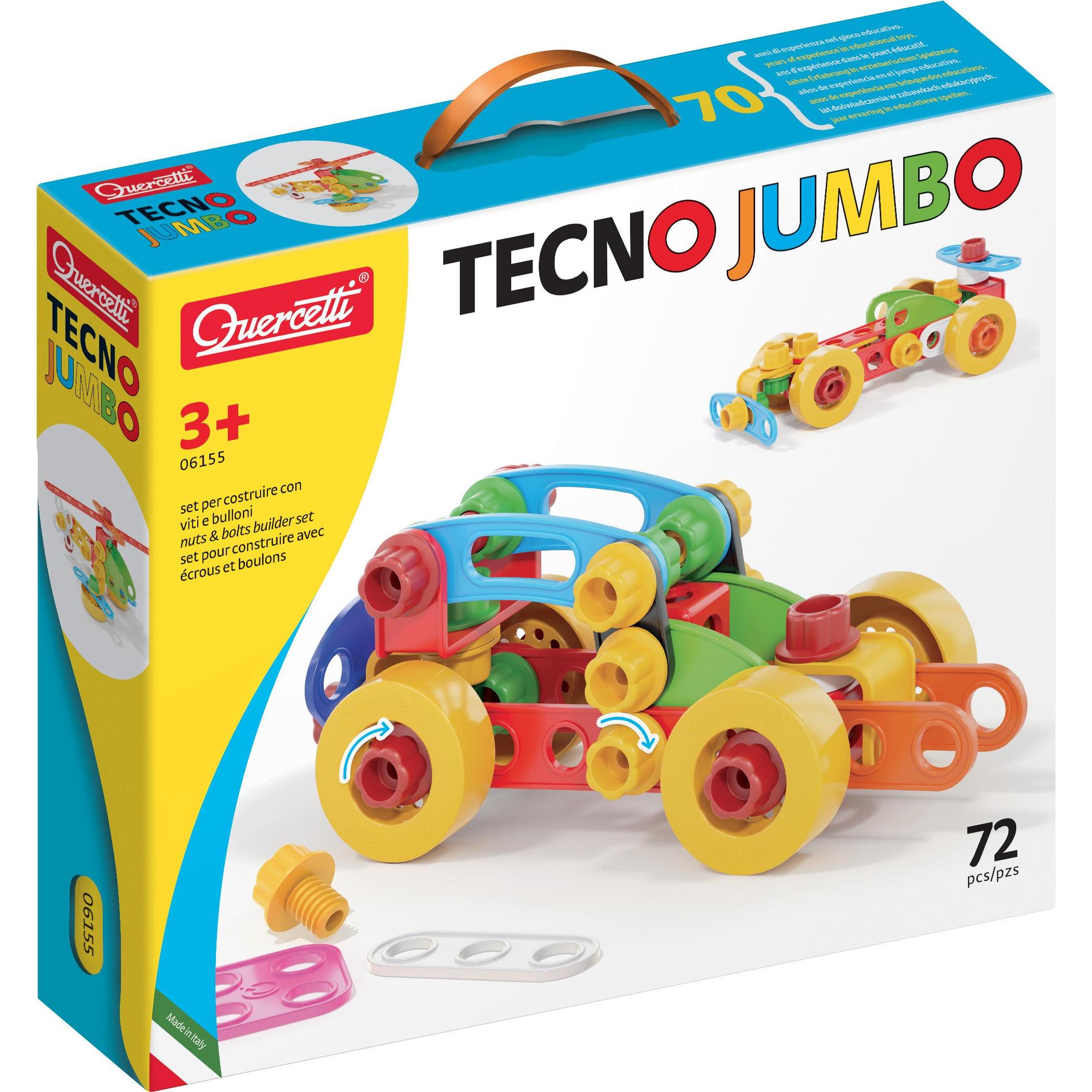 Quercetti Tecno Jumbo Technik-Baukasten (6155)