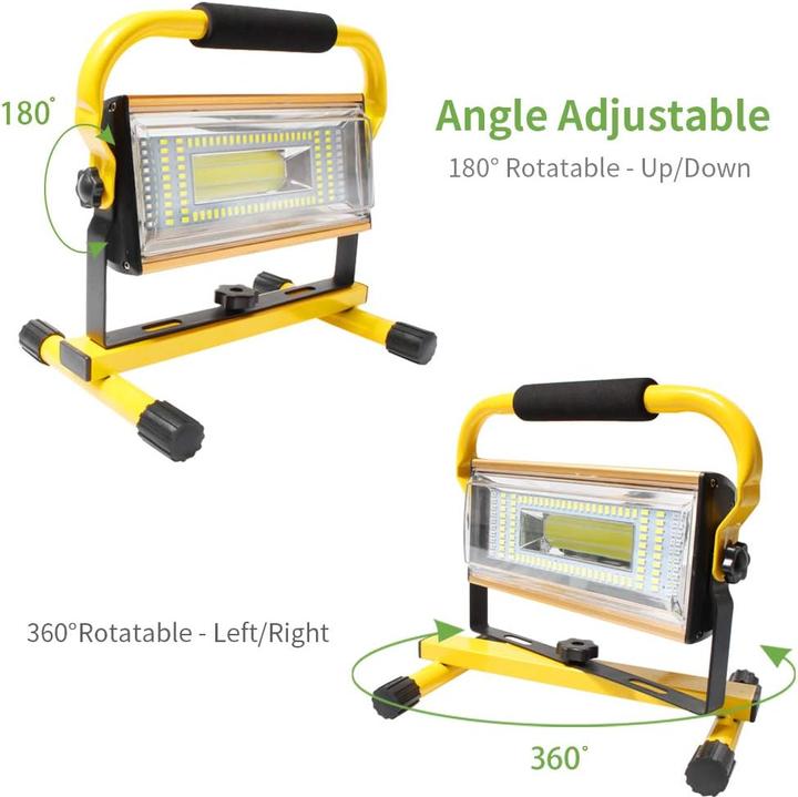 Actual product image ‎AF-WAN LED construction spotlights (7000 lm)