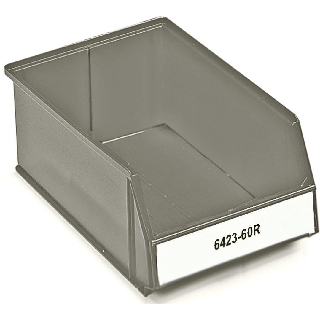 4x Treston, Aktenschrank, Sichtlagerkästen 6323/6423/6523-30R, aus recyceltem Kunststoff