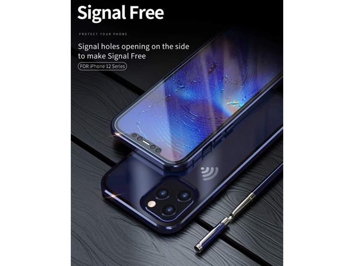 Image du produit G-Case Apple iPhone 12 Pro Aluminium Magnetic Glass Case Case (Apple iPhone 12 Pro)
