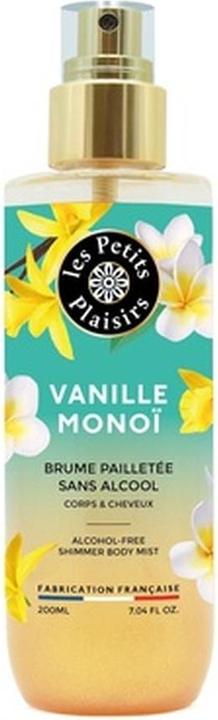 Les Petits Plaisirs Vanilla Monoi Glitter Mist (Körper- & Haarduftspray)
