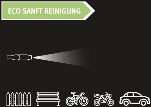 Image du produit Cleancraft Nettoyeur haute pression HDR-K 85-16 TF avec deux modes de nettoyage sélectionnables (Fonctionnement sur secteur)