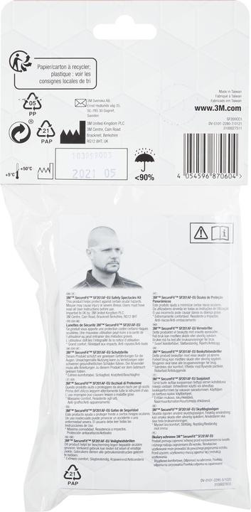 Actual product image 3M Safety goggles