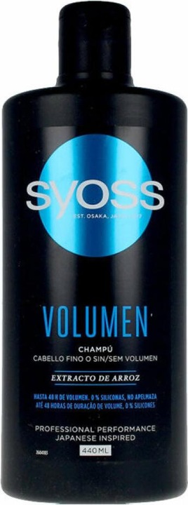 Produktbild Syoss Men Volumen Shampoo 440 ml (440 ml, Flüssiges Shampoo)