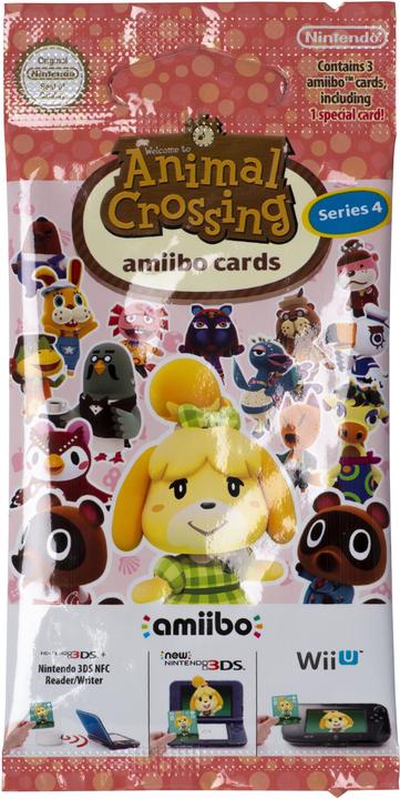 Nintendo Carte amiibo Animal Crossing: Serie 4 (Confezione da 2) (3DS, Wii U, Switch)