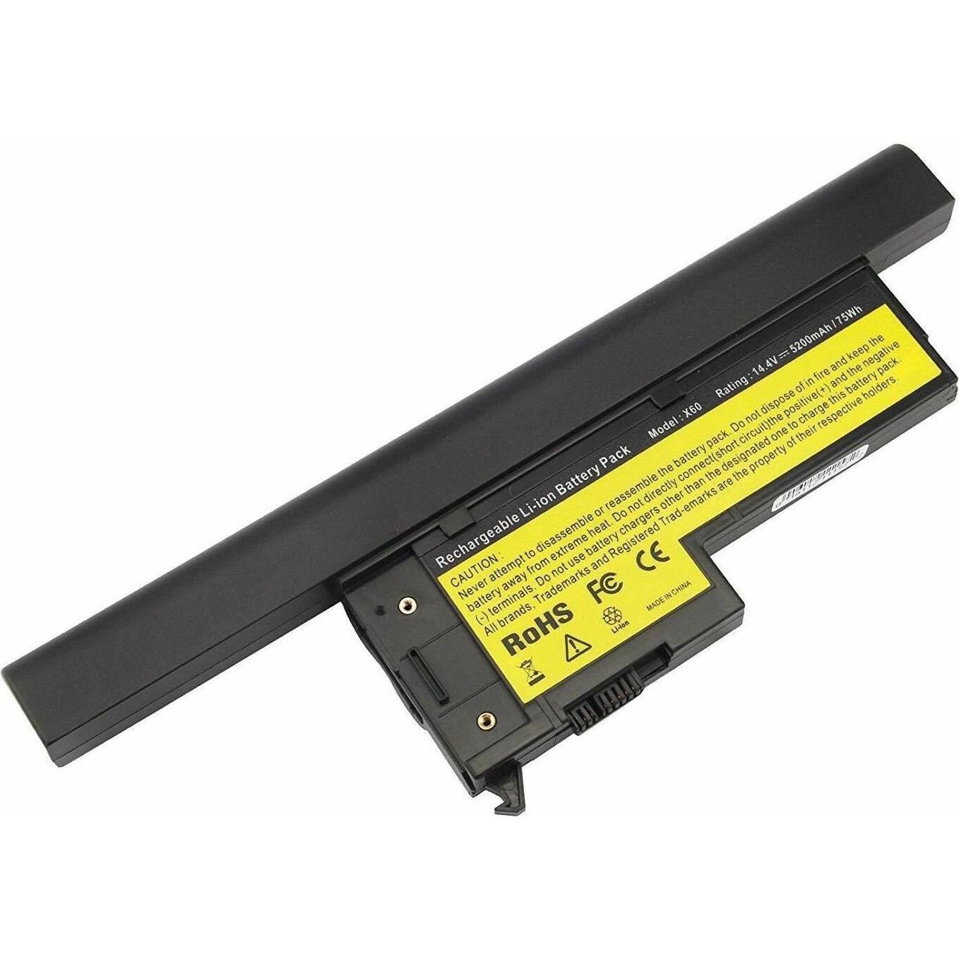 Thumbnail - CoreParts Laptop Battery for Lenovo (8 Zellen, 4400 mAh), Notebook Akku, Schwarz