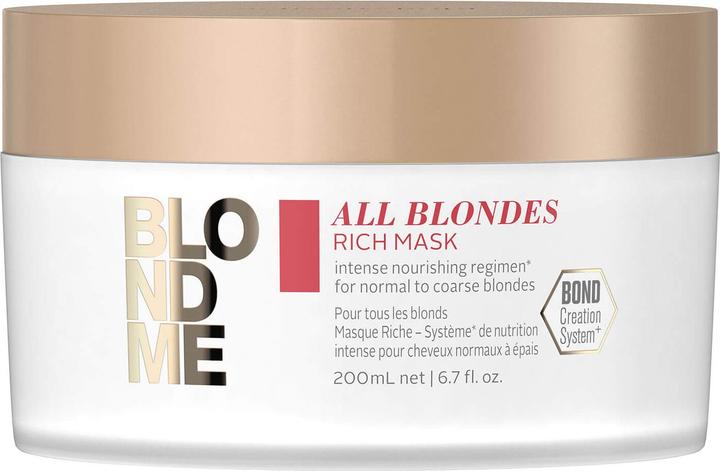 Produktbild Schwarzkopf Professional Blondme - All Blondes Rich Mask (200 ml)