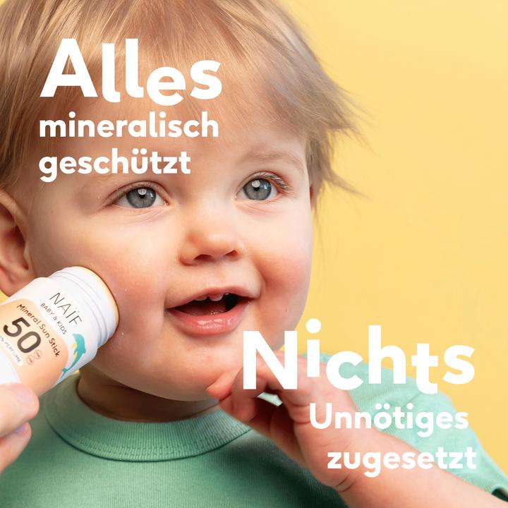 Actual product image Naïf Sun protection stick (SPF 50, 36 g)