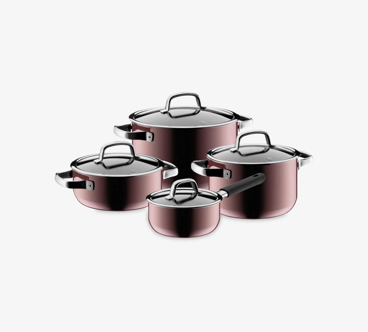 Actual product image WMF 4-piece pot set FUSIONTEC (24 cm, Pan set + pot set, Steel, Iron)